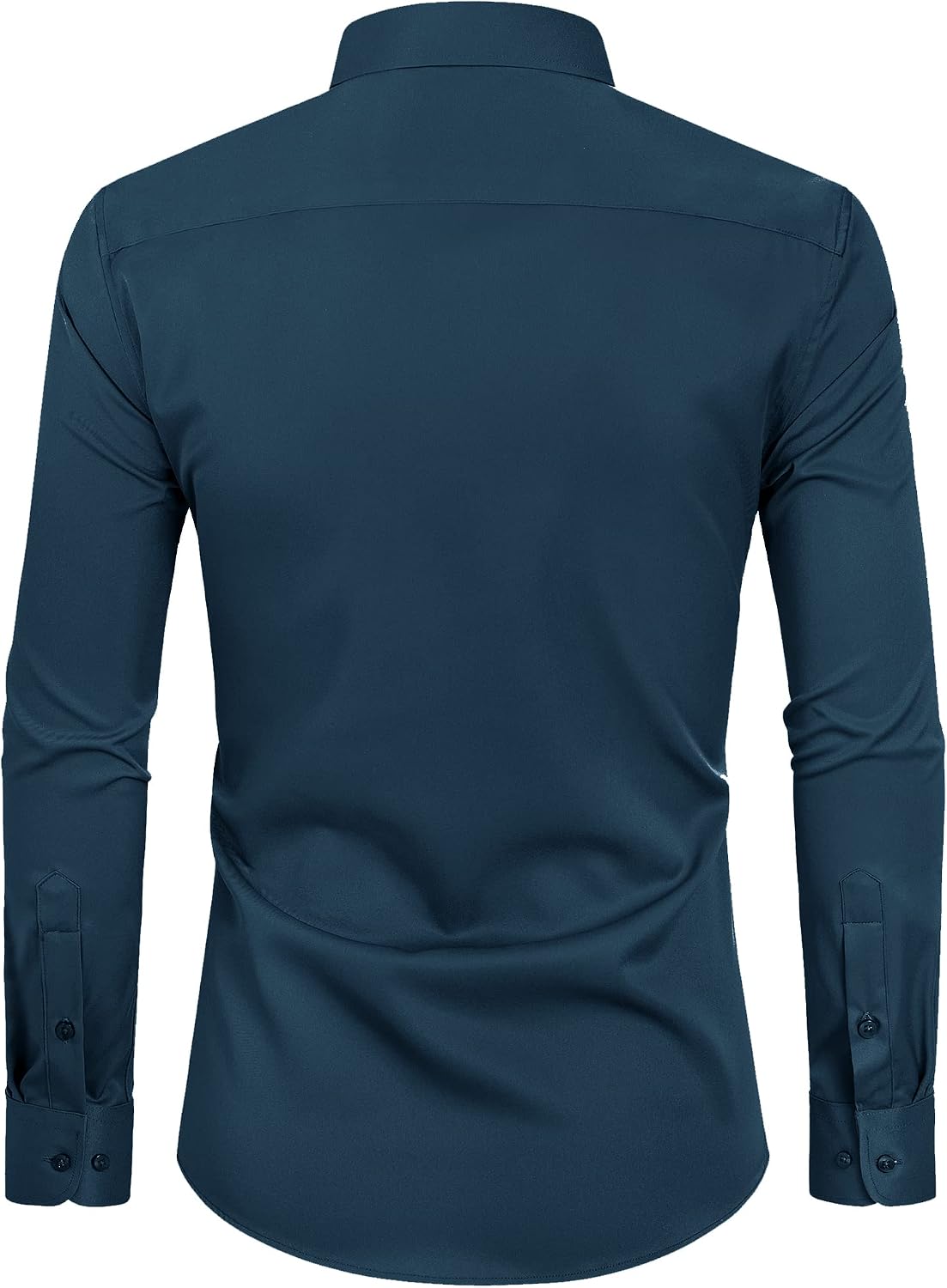Detalle de Alimens & Gentle Slim Fit Stain Shield Dress Shirt, Stretch Long Sleeve