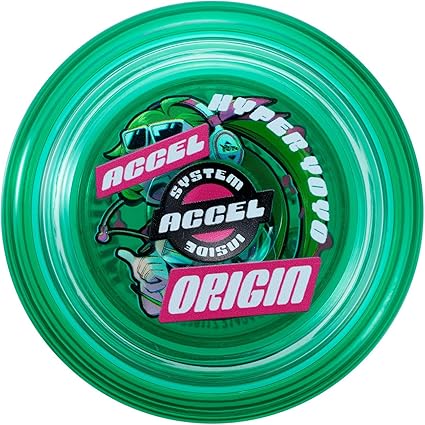 Bandai 60006 Accel Hyper Yoyó Verde 🌀 Juego de Habilidad para Niños