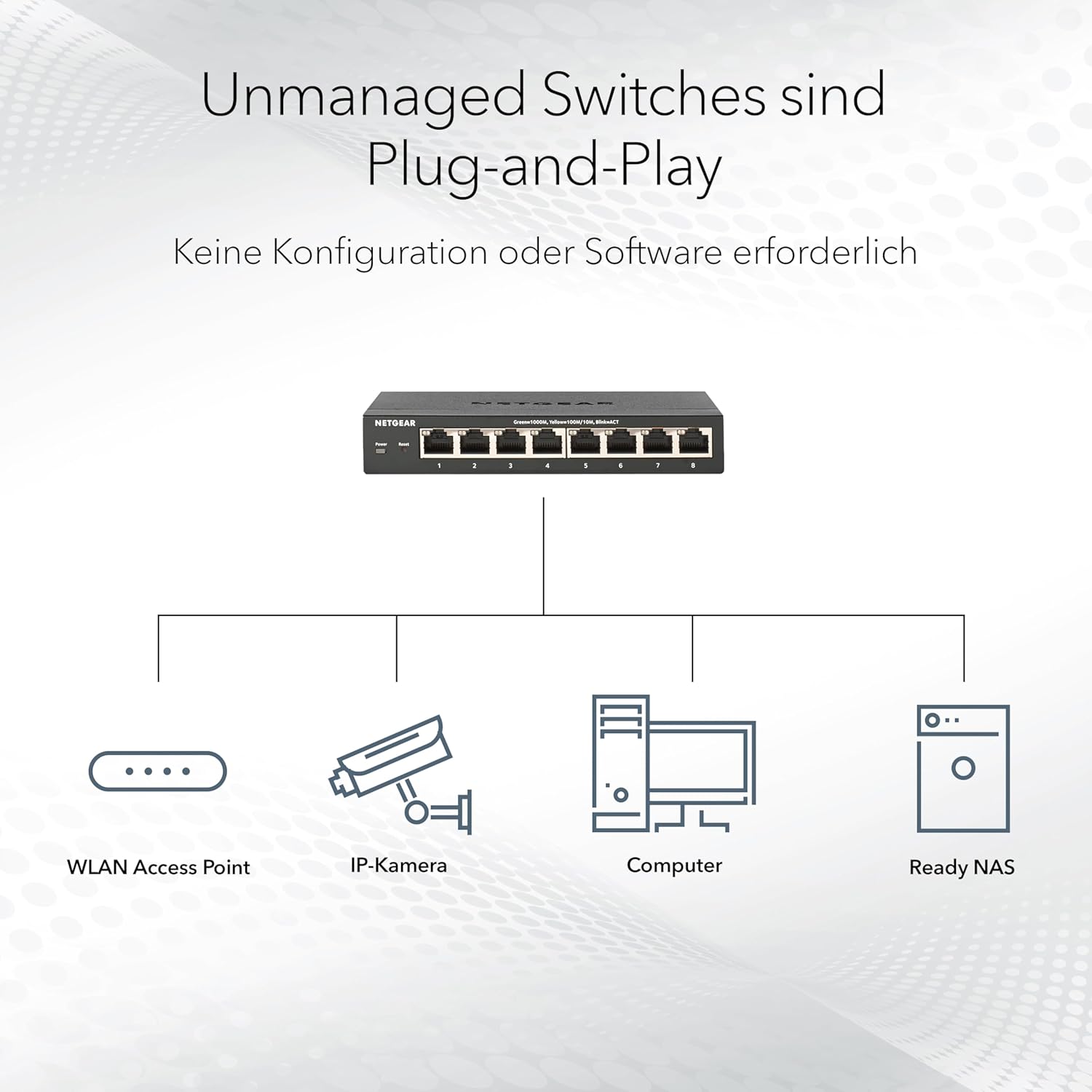 Thumbnail 2 de NETGEAR GS316 16‑Port Gigabit Switch