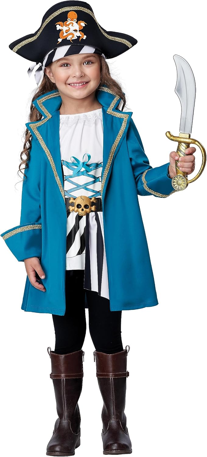Detalle de California Costumes Girls' Pirate Costume, Size L