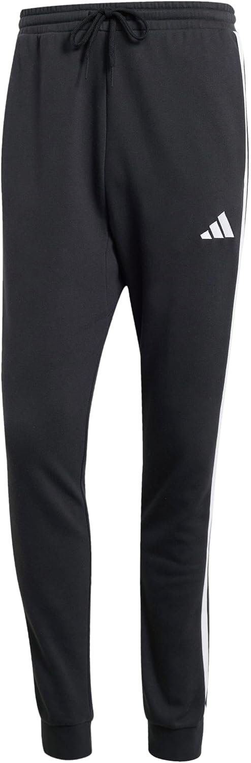 Detalle de adidas Essential Three Stripes French Terry Pant 70% recycelt