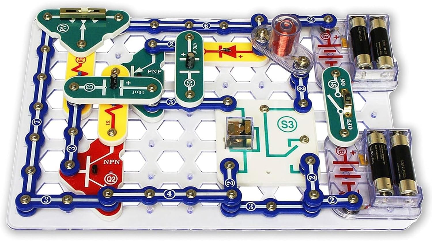 Detalle de Elenco Snap Circuit Extreme