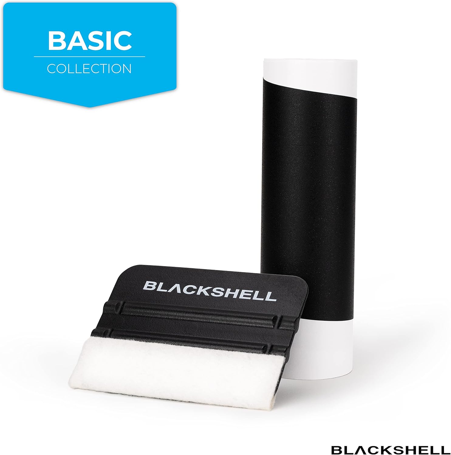 Thumbnail 1 de Blackshell® Basic Ladekantenschutz Folie für VW T-Roc (Typ A1, ab 2017) matt schwarz inkl. Profi-Rakel