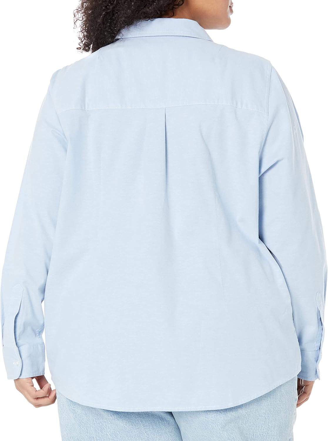 Thumbnail 5 de Amazon Essentials Women’s Regular Fit Long Sleeve Stretch Oxford Button-Down Shirt (Plus Size available)