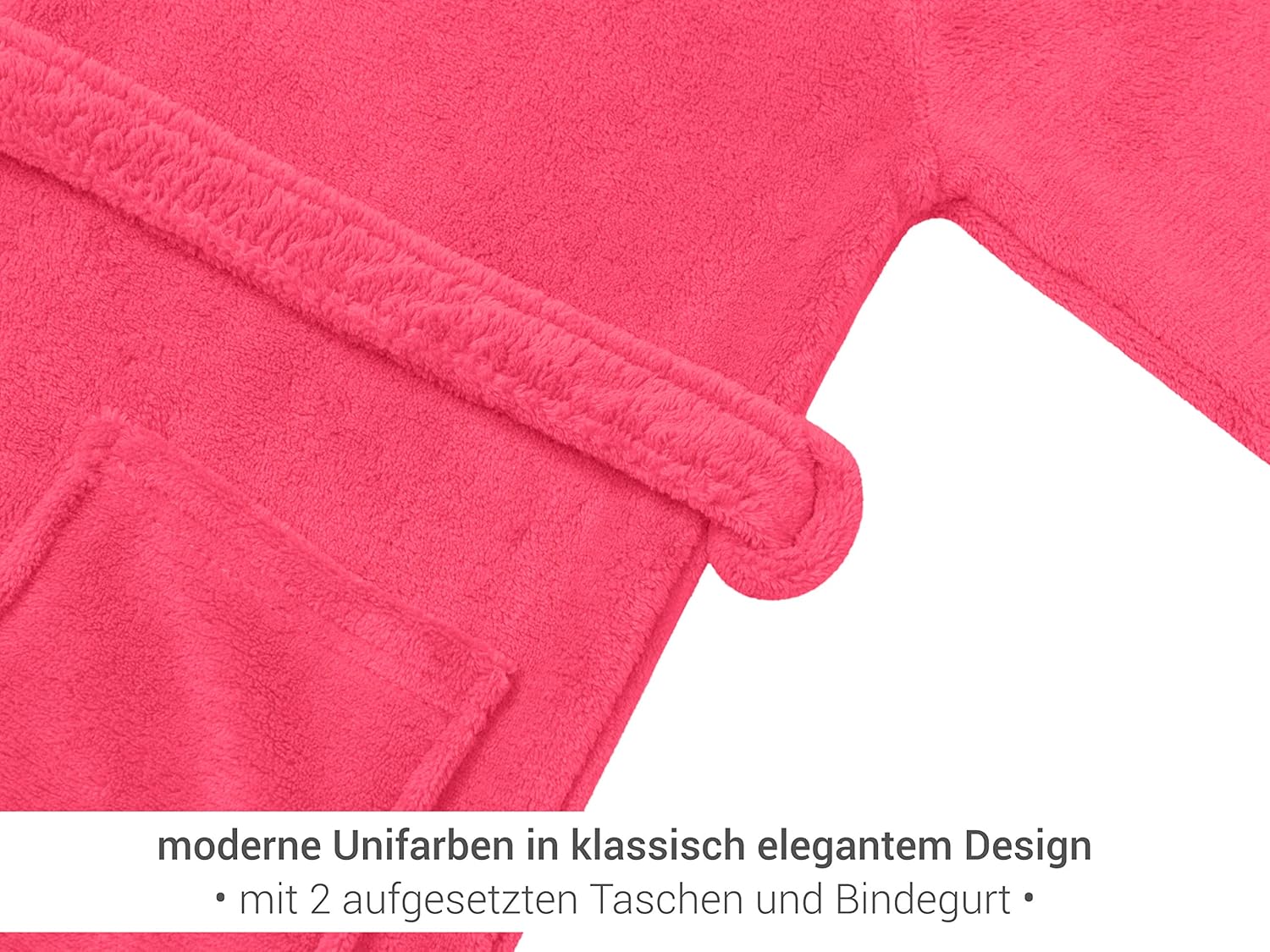 Detalle 2 de Emily's Check peignoir enfants en polaire douce – 1522.2202