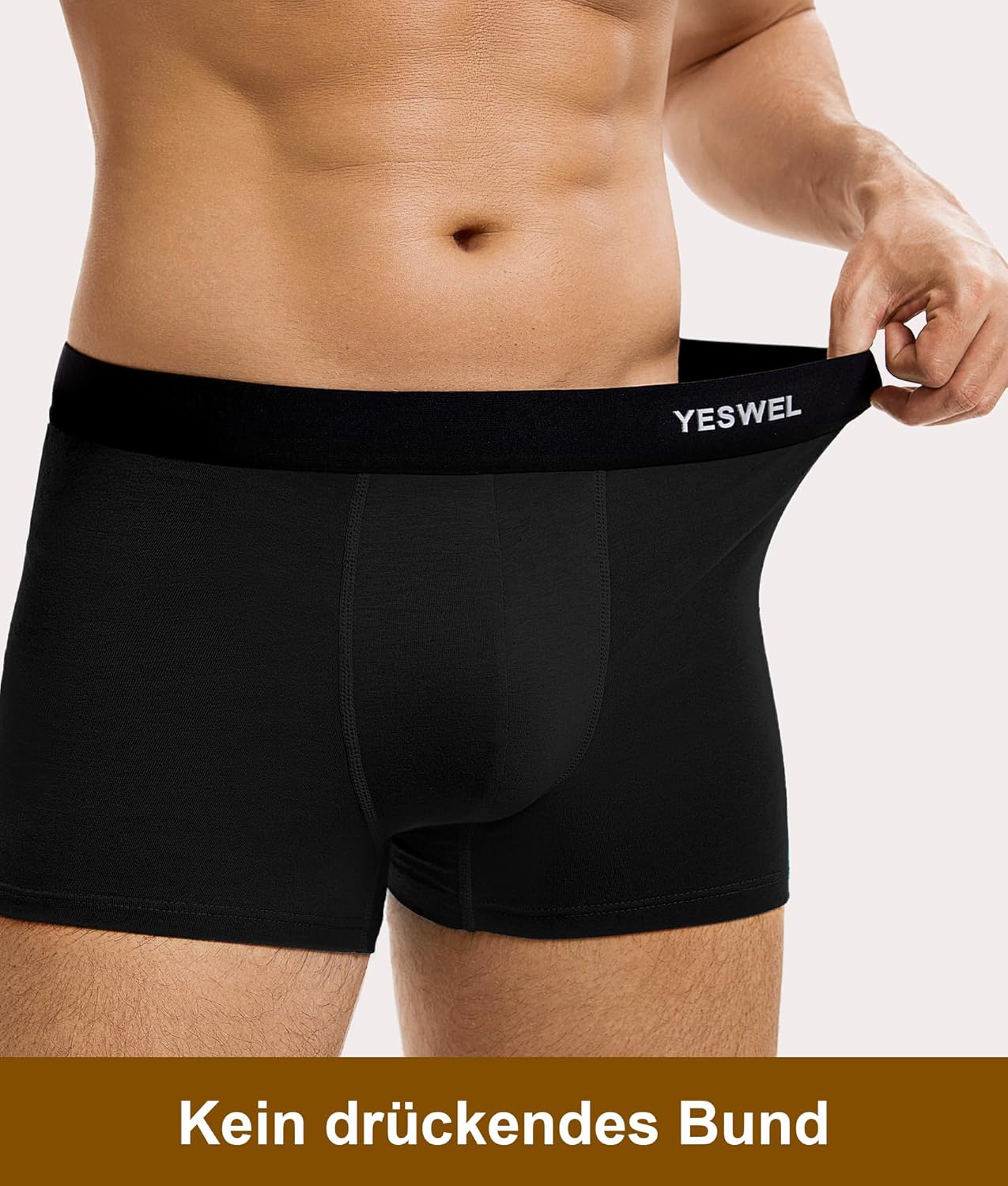 Thumbnail 2 de YESWEL Boxershorts Herren 10er Pack