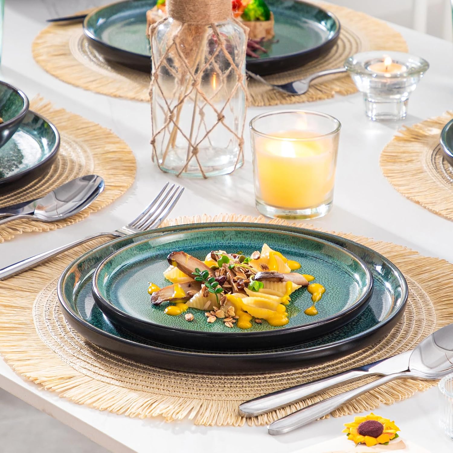 Thumbnail 5 de Vancasso 24 Piece Stoneware Dinner Set for 6 🌟