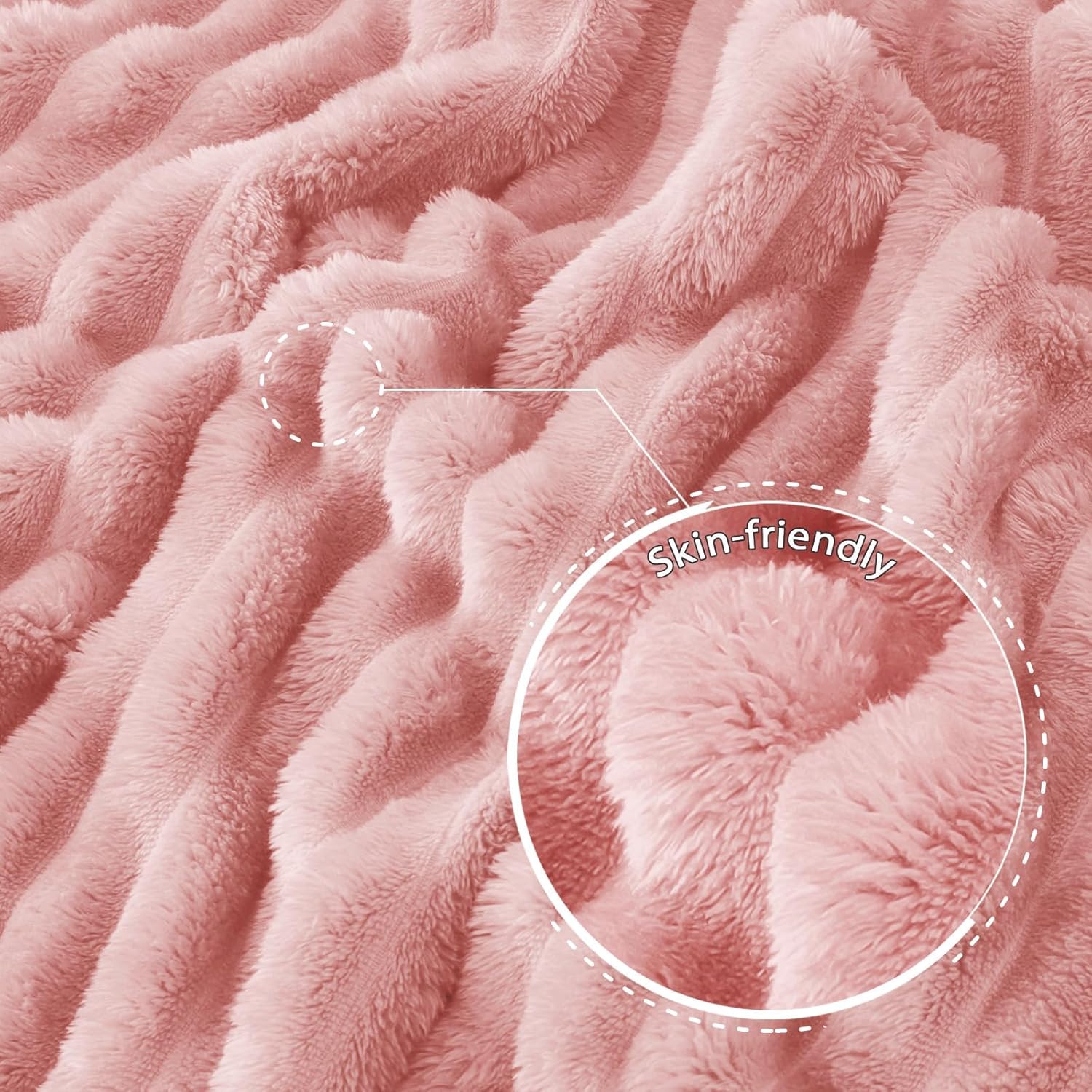 Thumbnail 4 de Super Soft Fleece Throw Blanket 127x152 cm