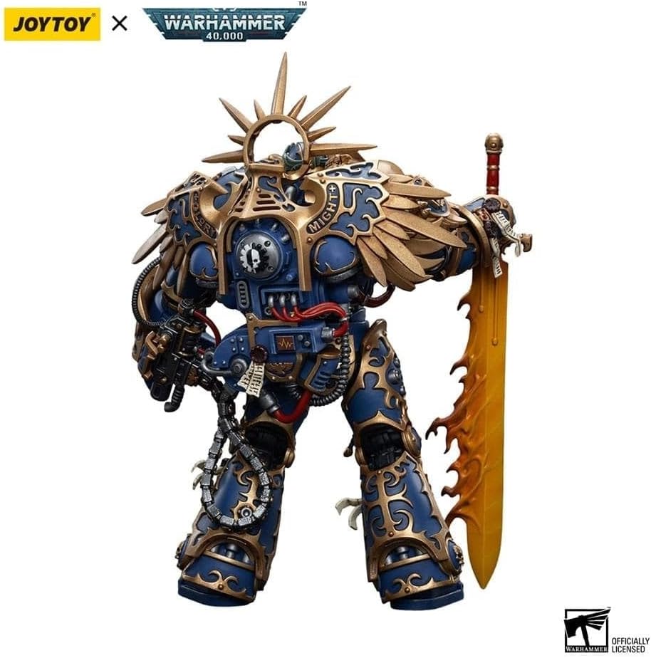 Detalle de JoyToy Warhammer 40K: Ultramarines Primarch Roboute Guilliman, figurka 1:18