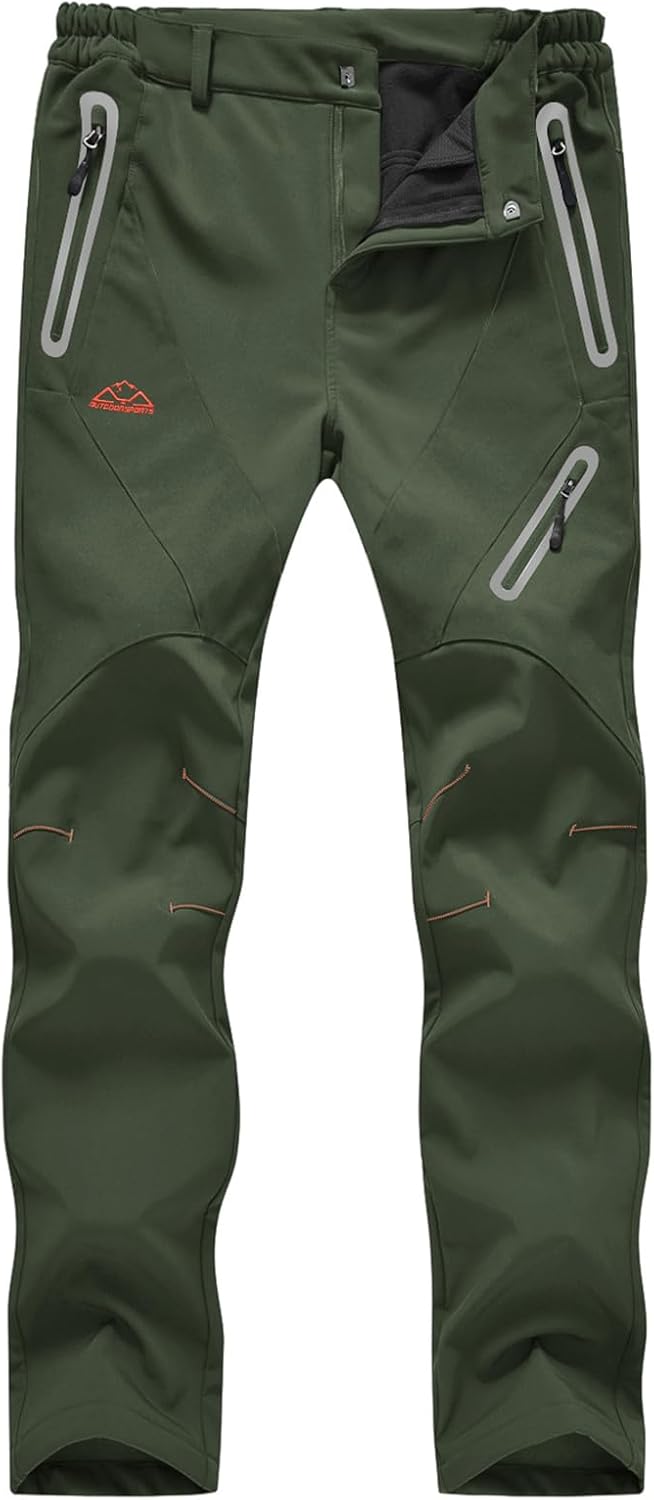 Detalle 2 de Rdruko Women's Snow Pants Waterproof Insulated Fleece 10K