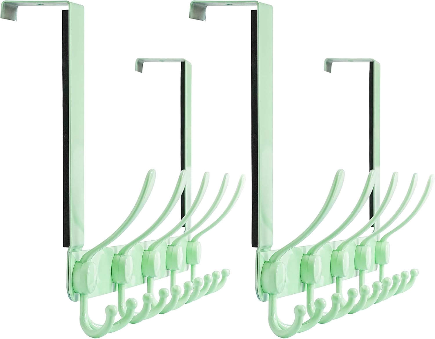 Detalle de Dseap Over-the-Door Hook Rack, 5 Tri-Hooks