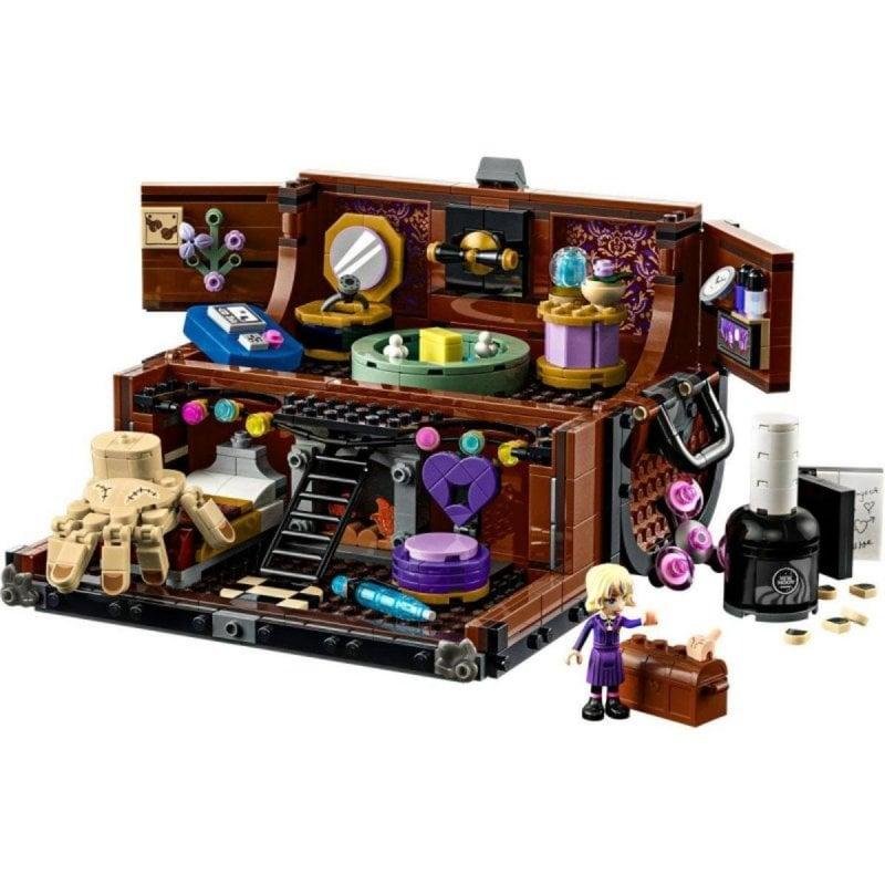 Detalle 2 de LEGO 76785 Merlina Baúl – Departamento de Dedos (828 piezas) para mayores de 10 años