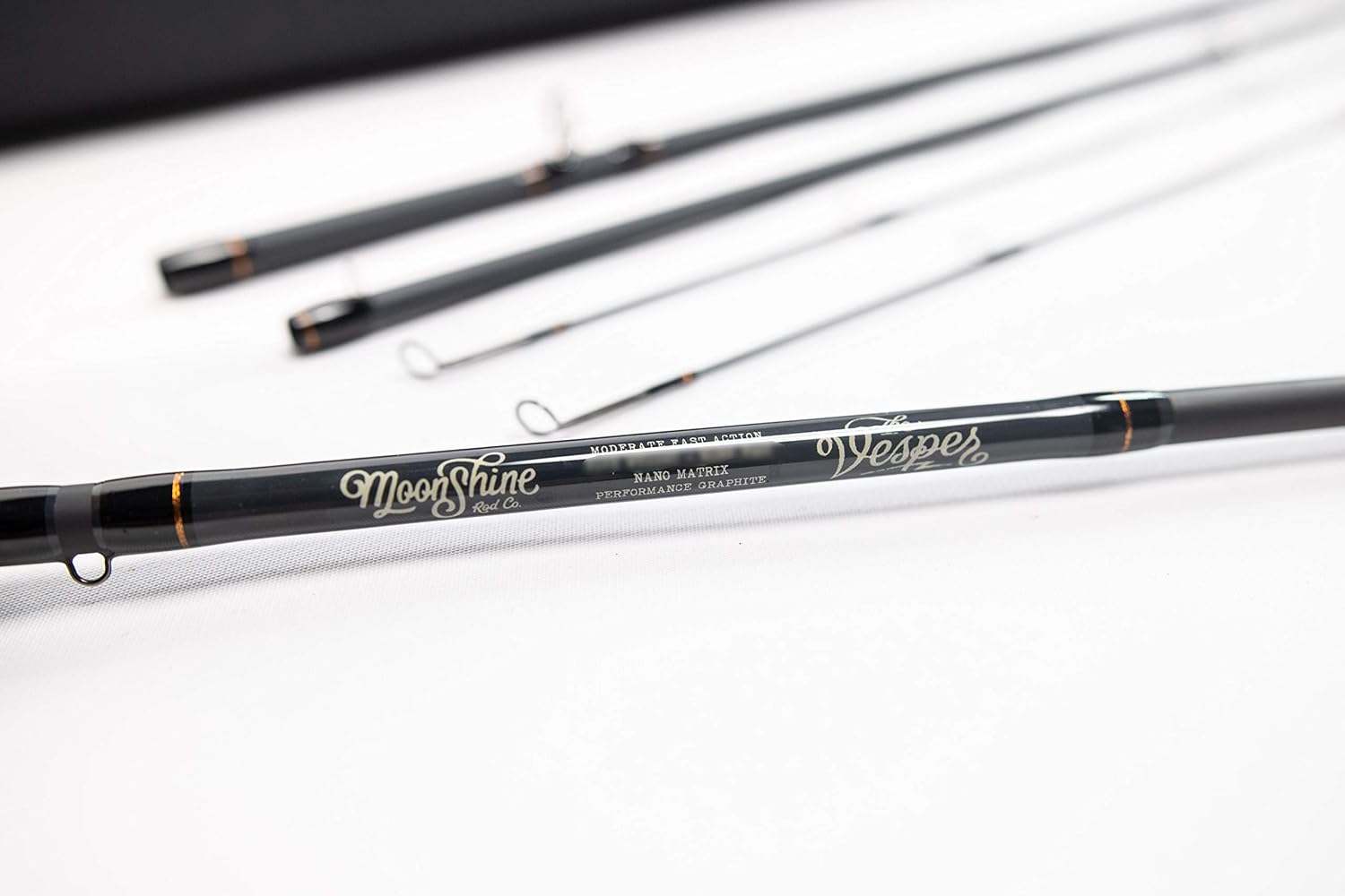 Thumbnail 1 de Moonshine Rod Company Fast Action Fly Fishing Rod — Drifter II Series, 2WT–12WT, with Zippered Travel Case