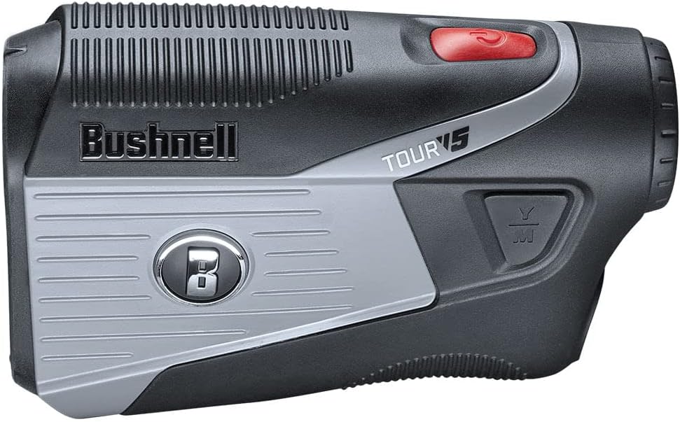 Detalle de Bushnell Golf Tour V5 Patriot Pack (Black) with Magnetic Car Mount & Pinseeker JOLT