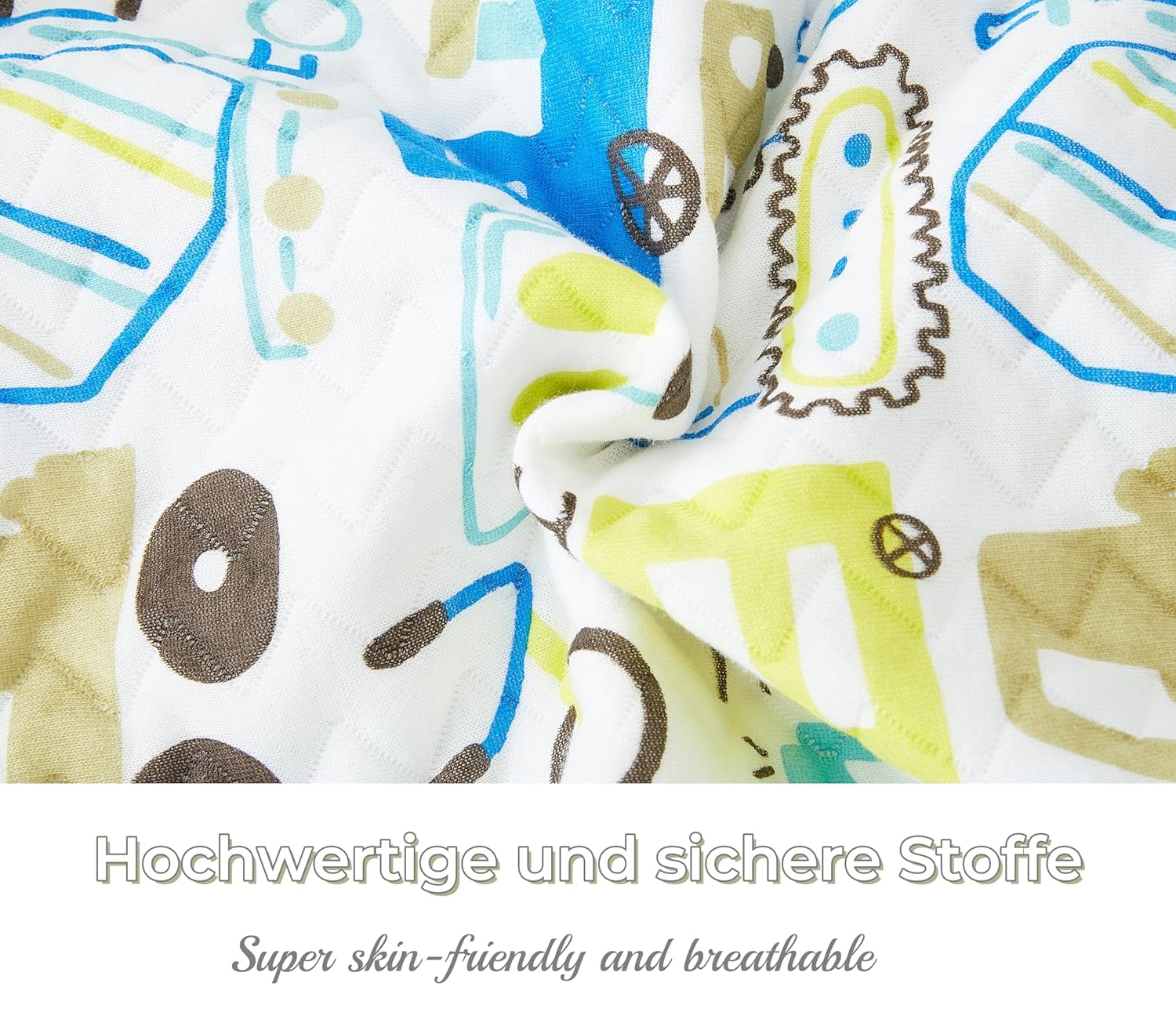 Thumbnail 4 de Chilsuessy Baby Schlafsack mit Füßen 1.5 Tog – 70–100 cm, 100% Baumwolle