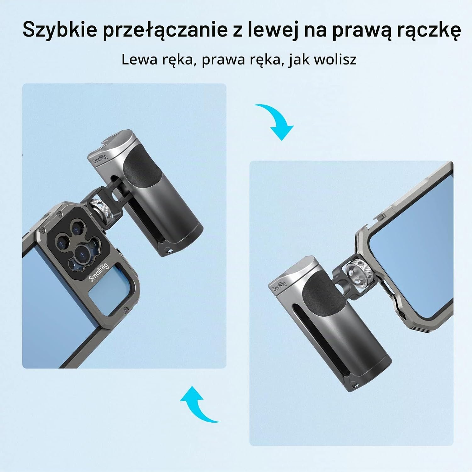Thumbnail 3 de SMALLRIG 3894 – boczny uchwyt do klatki na smartfon z mocowaniem cold shoe
