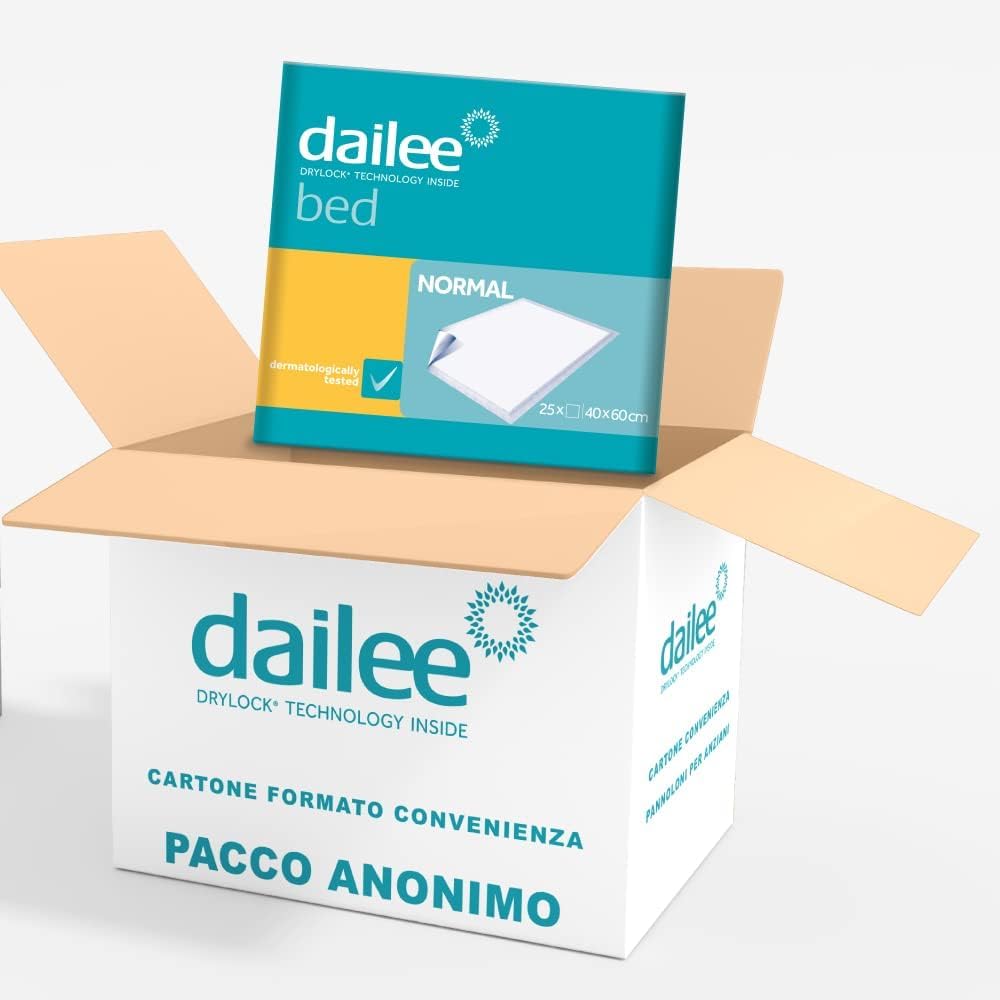 Thumbnail 1 de Dailee Bed 40x60: Traversine neonato 150x, fasciatoio e cambio pannolino – 6 confezioni da 25 pezzi (scorta)
