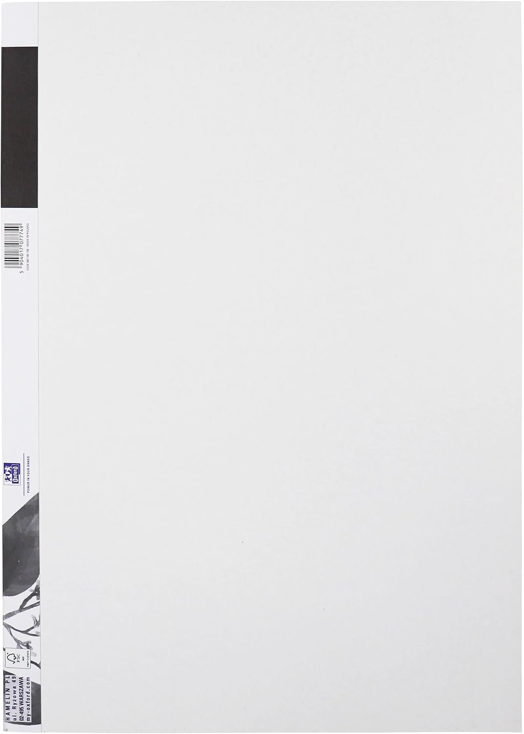 Thumbnail 3 de Oxford Zeichenblock A3 mit 40 Blatt (160 g/m²), seitlich geklebt, White