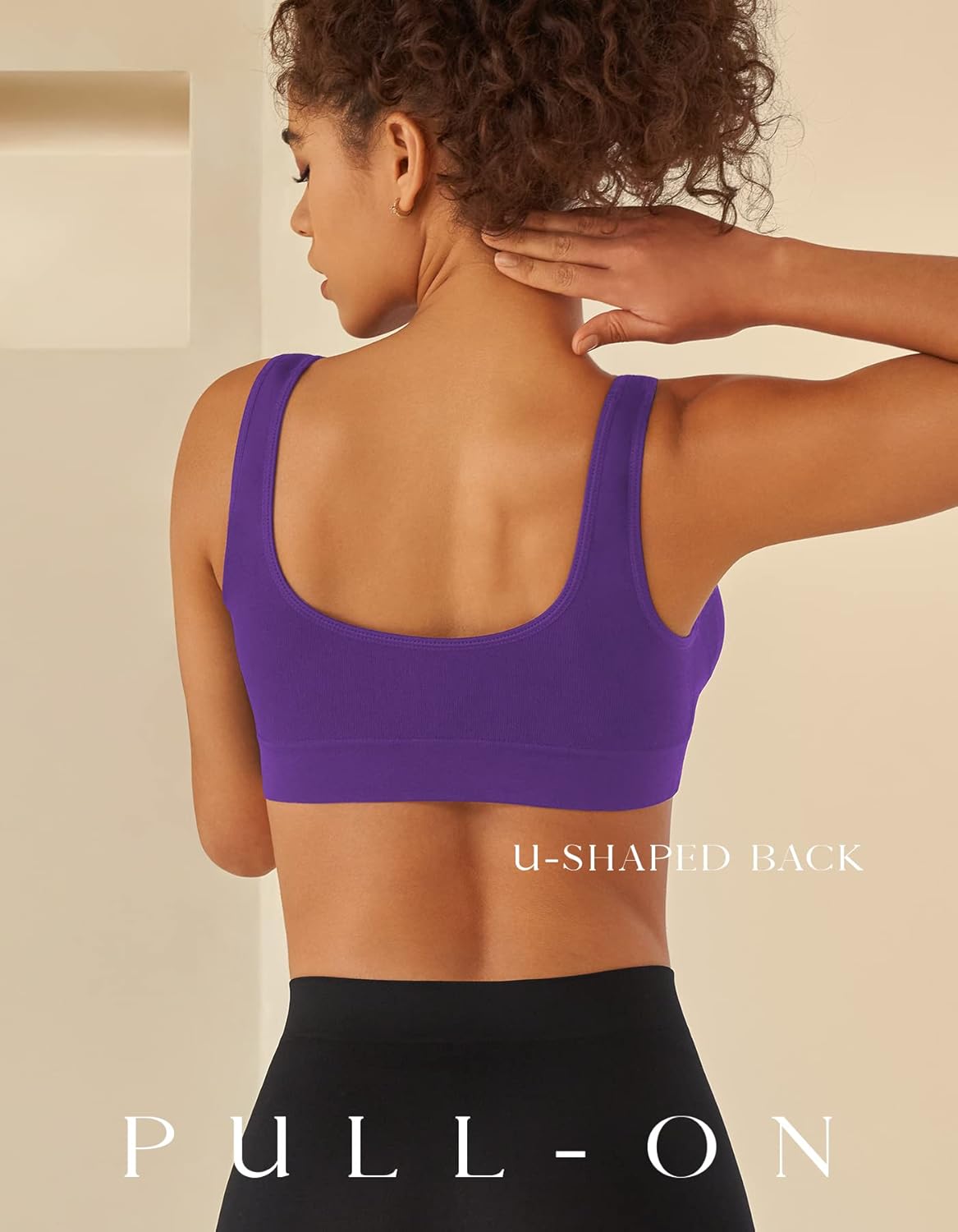 Thumbnail 3 de SIMIYA Super Comfort Bra Women’s Sports Bra with Removable Pads (Plus Size, Sleep & Yoga)