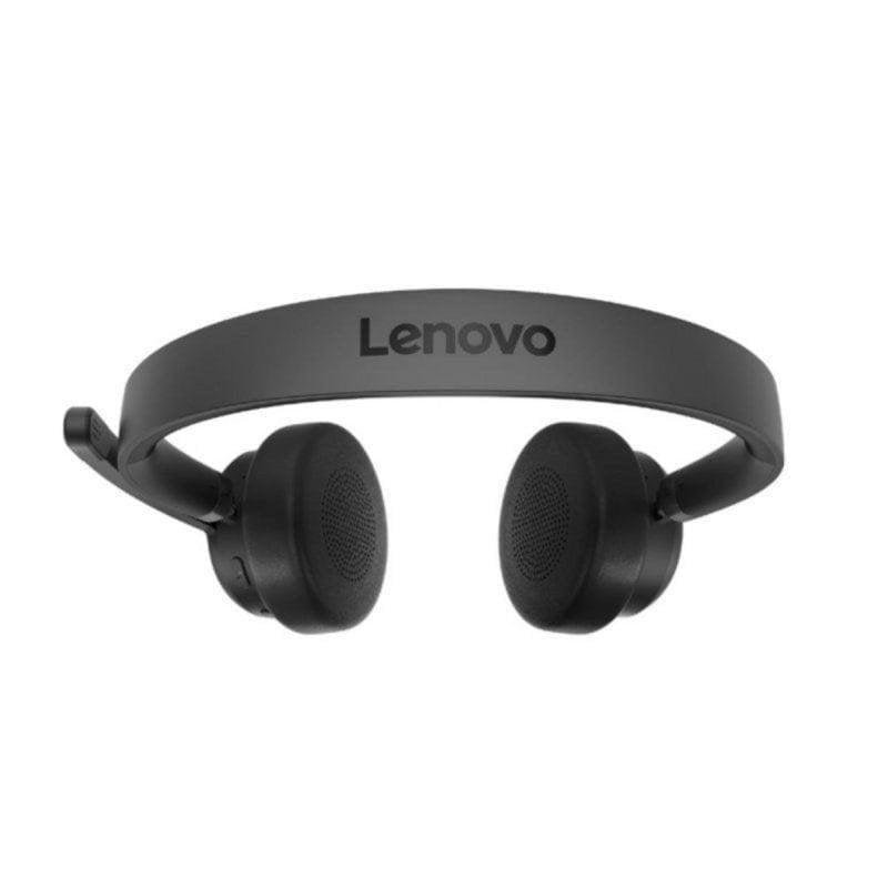 Detalle de Auricular Lenovo Wireless VoIP binaural Bluetooth 5.3 con cancelación de ruido
