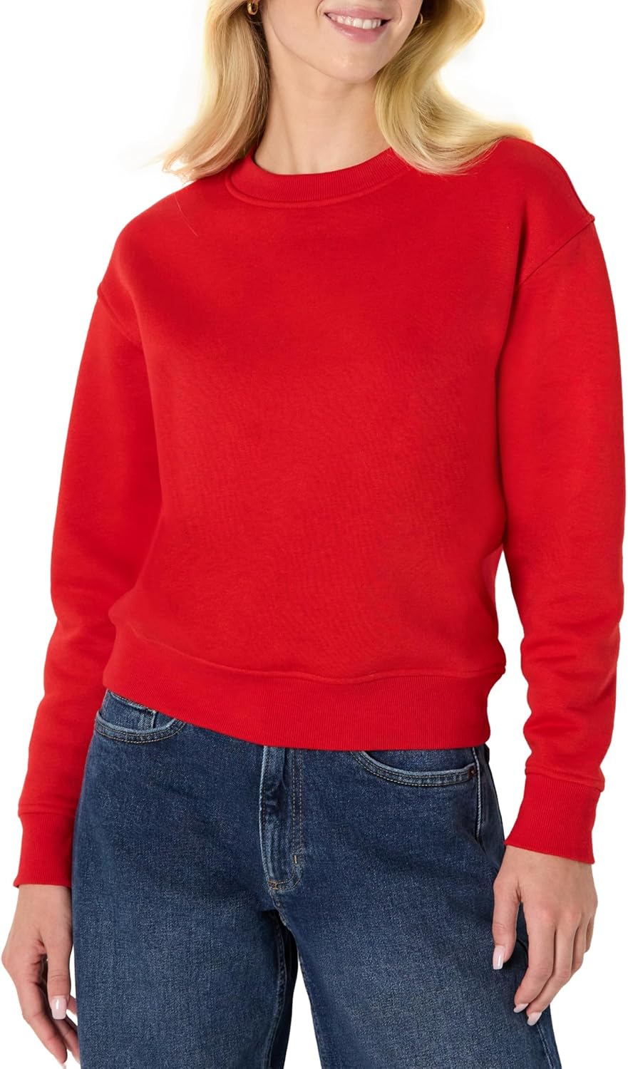 Thumbnail 6 de Amazon Essentials x Sofia Grainge Women’s Boxy Drop Shoulder Crewneck Sweatshirt