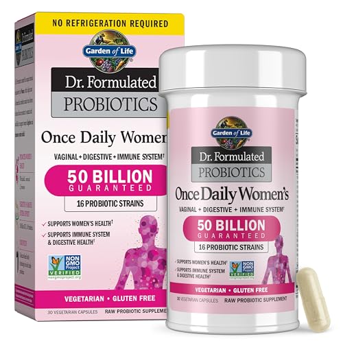 Detalle de Garden of Life Once Daily Dr. Formulated Probiotics for Women 50 Billion CFU – 16 Strains