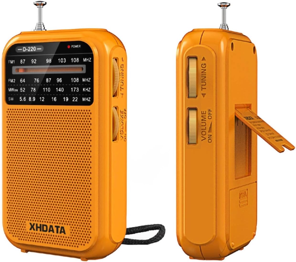 Thumbnail 6 de XHDATA D220 Radio portátil FM AM SW 125 g