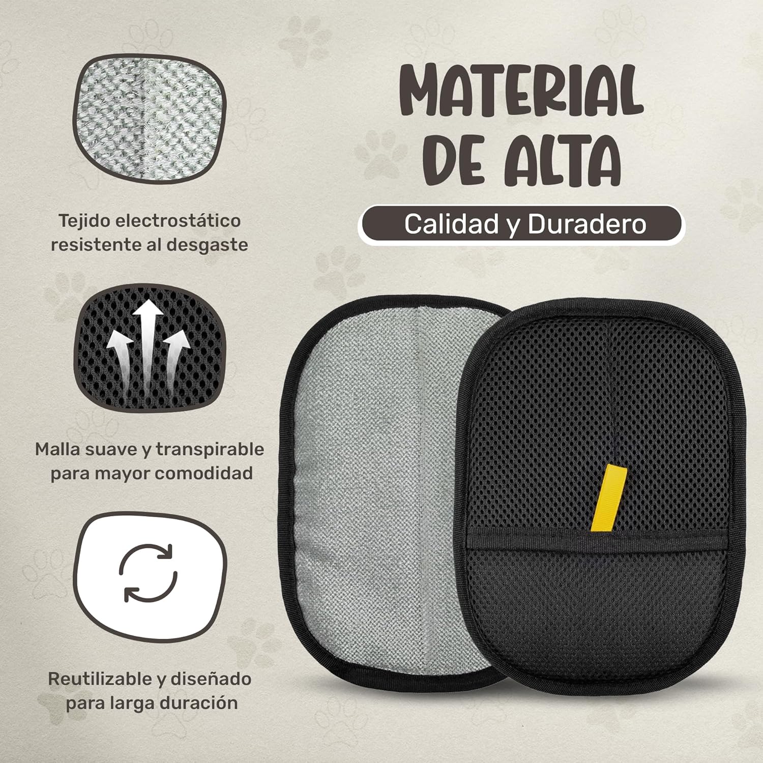 Detalle de T TENEGIL Guante quita pelo 1 unidad