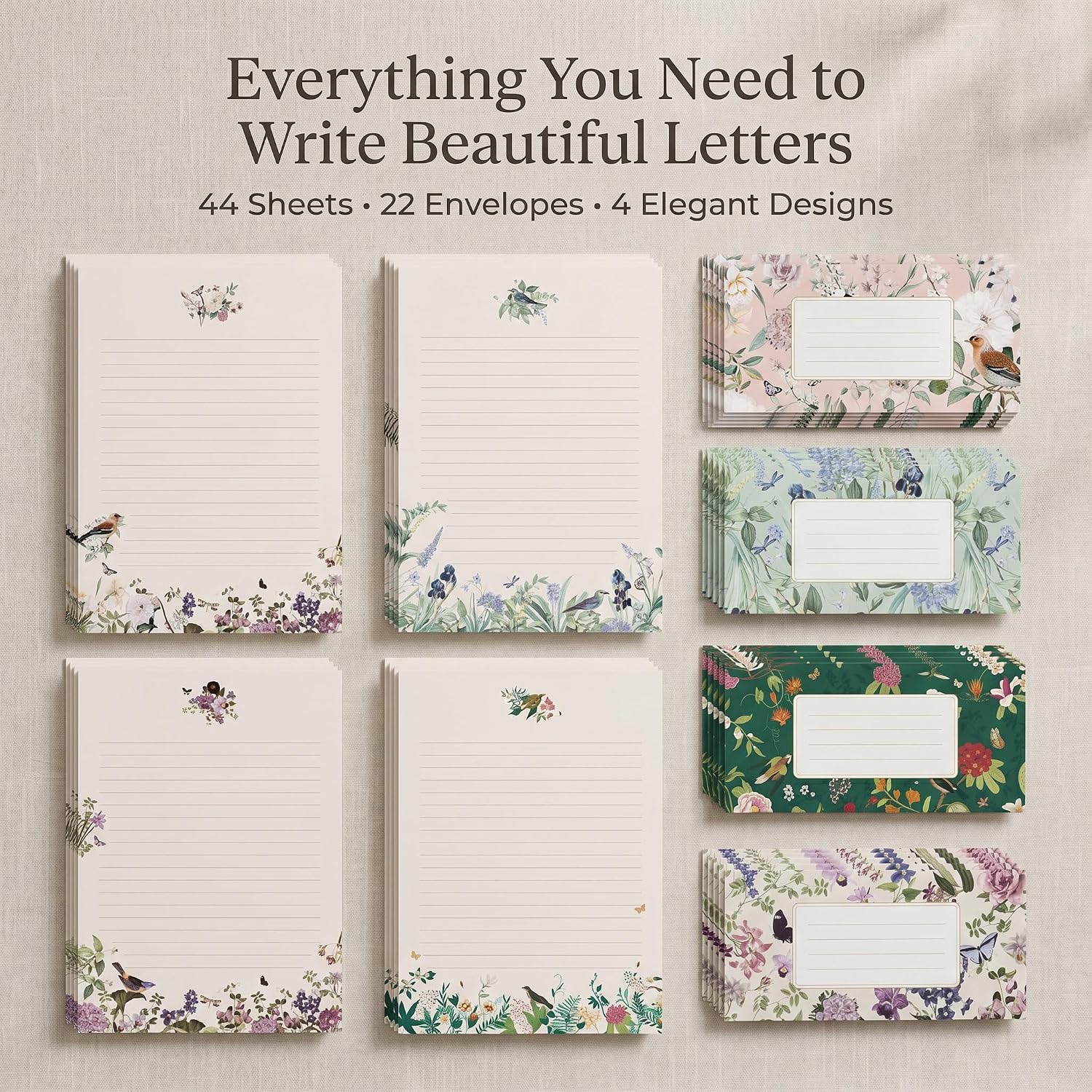 Detalle de ZICOTO zic-stationery_24-129 Stationery Set with 44 Lined B5 Sheets