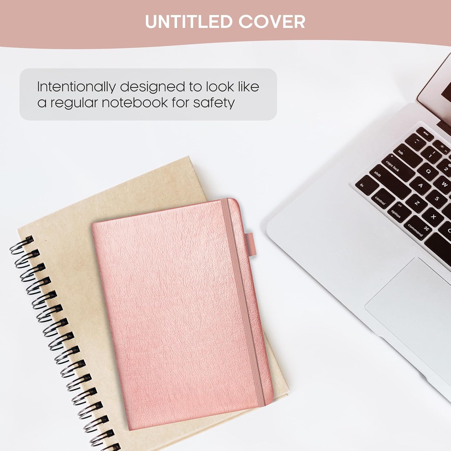 Detalle 2 de Taja 2LE0908-BG-203 Address Book with A–Z Tabs, Large Print, Rose Gold