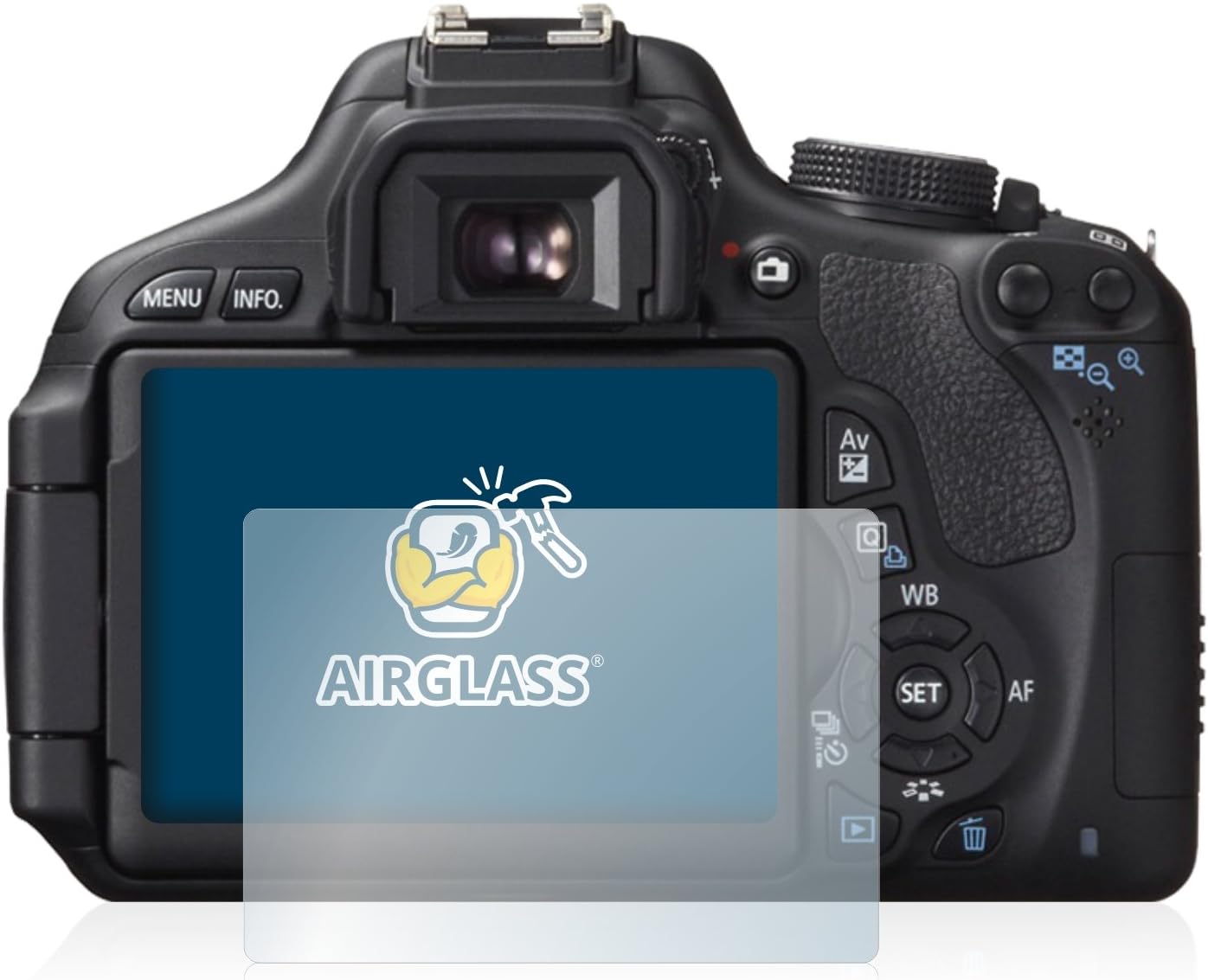 Thumbnail 1 de BROTECT Schutzglas für Canon EOS 600D – Ultra-transparentes Panzer Glas mit 9H Härte