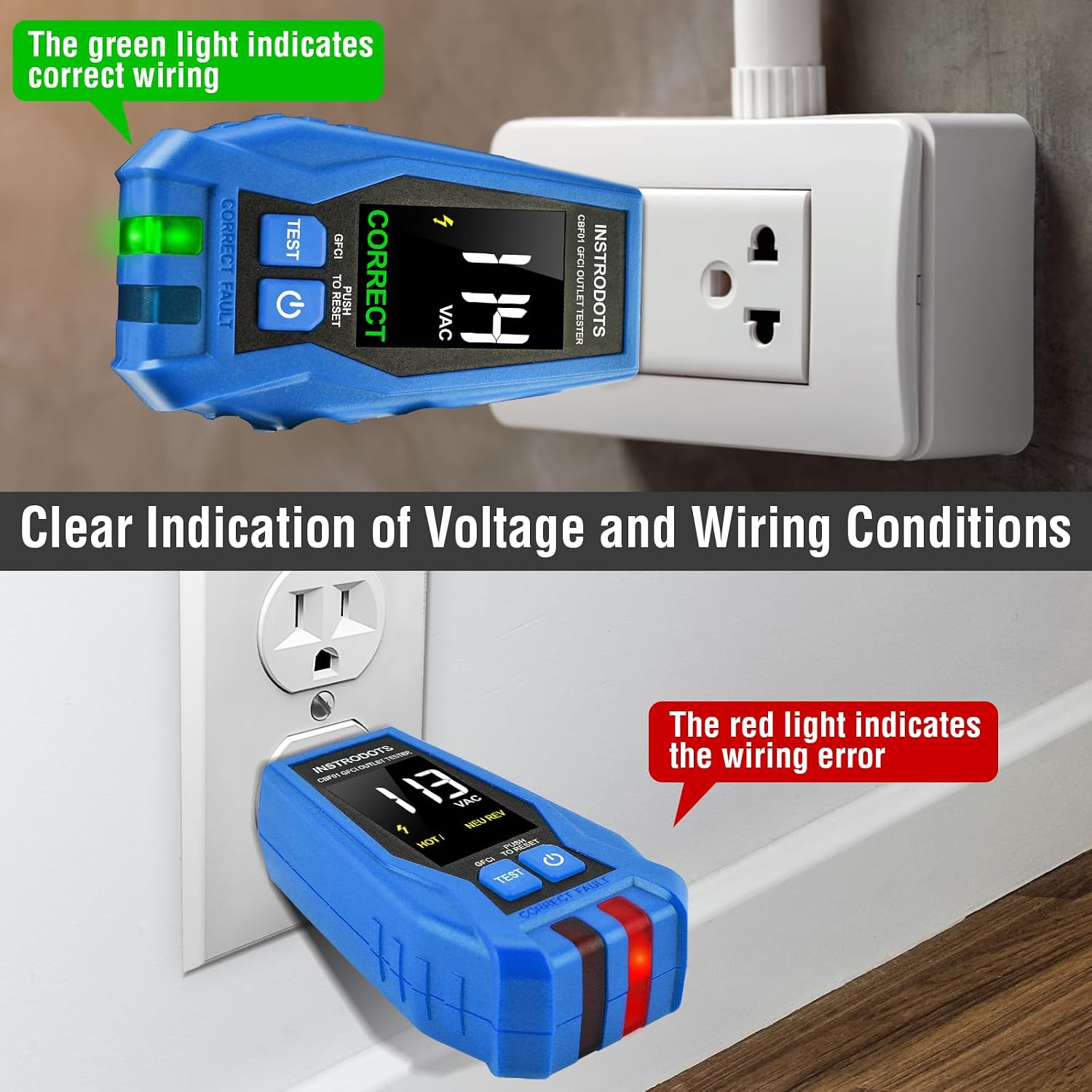 Thumbnail 6 de INSTRODOTS CBF01 Circuit Breaker Finder 90-135V