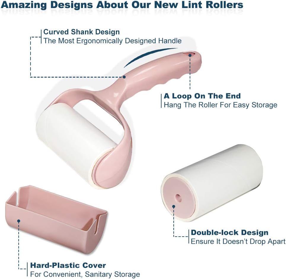Detalle 2 de 480 Sheets Lint Roller for Pet Hair