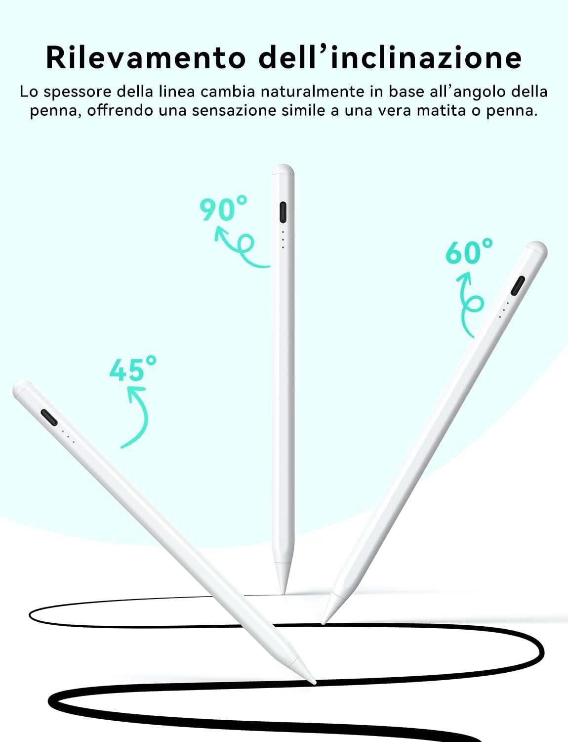 Thumbnail 6 de HJCE Penna per iPad A16 11 gen