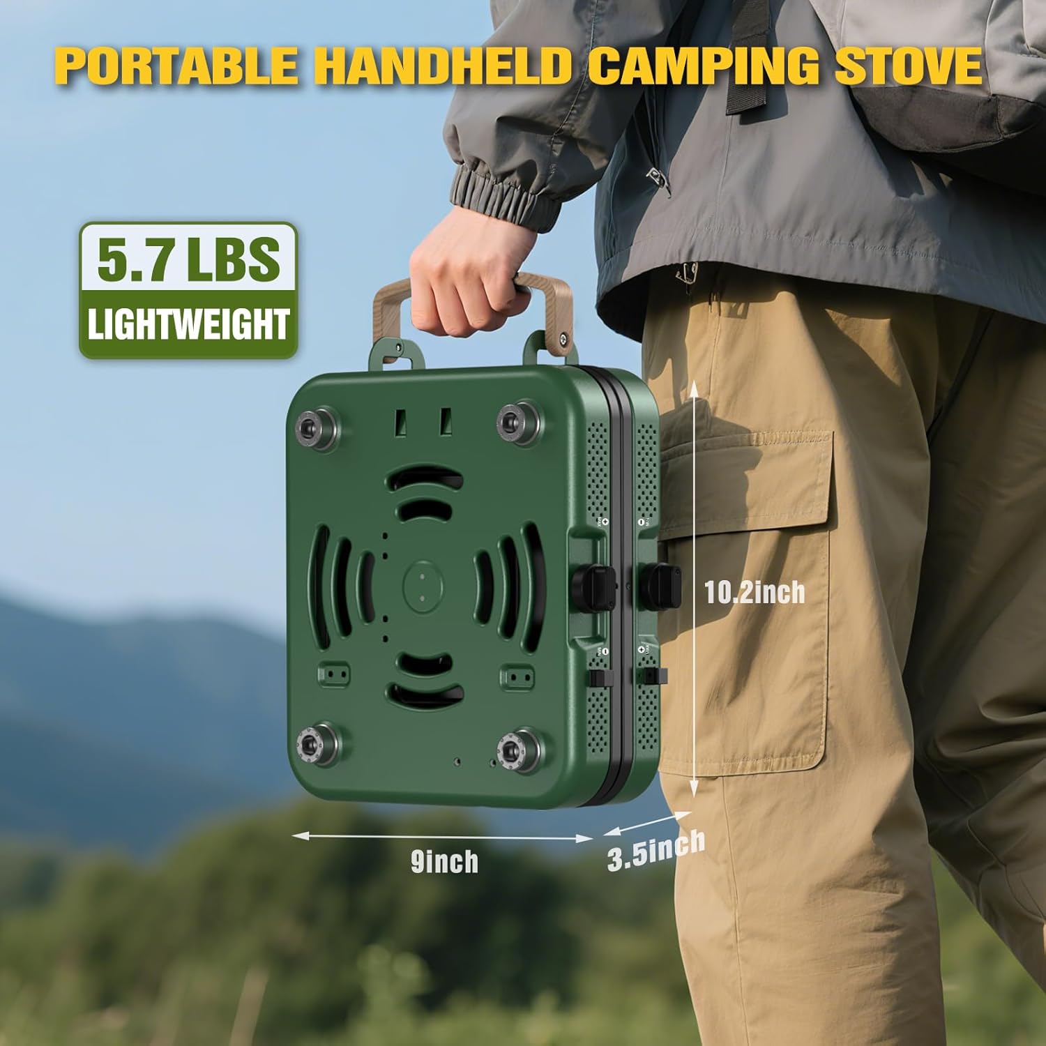 Thumbnail 6 de Camp Stove 2-Burner 20000 BTU Portable Grill ⛺