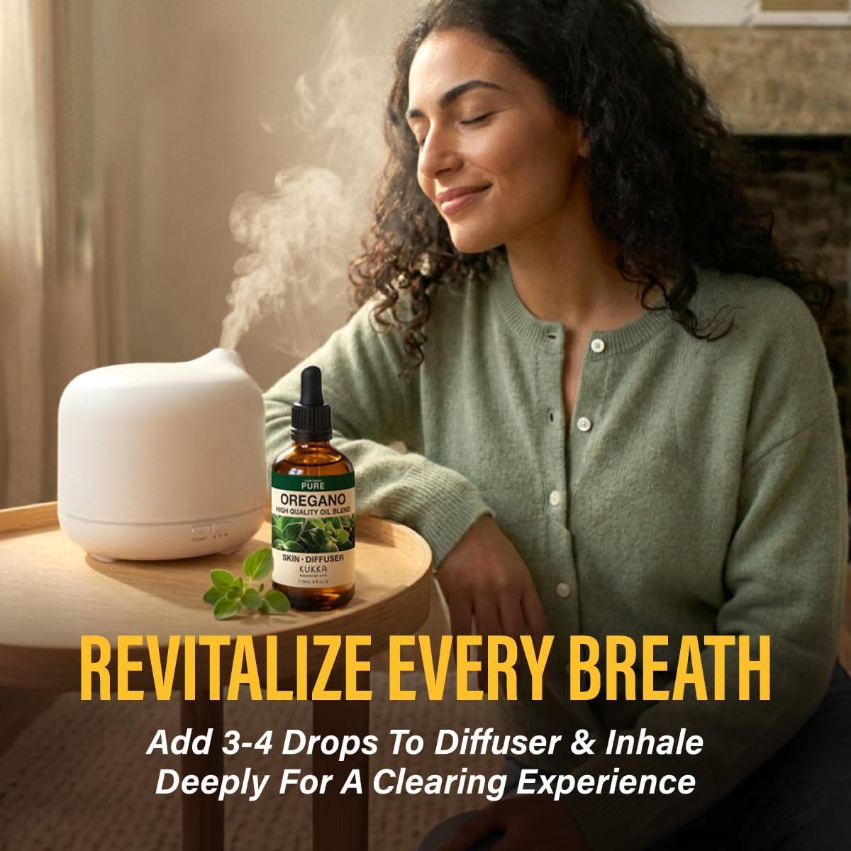 Detalle 2 de KUKKA Oregano Essential Oil 4 fl oz