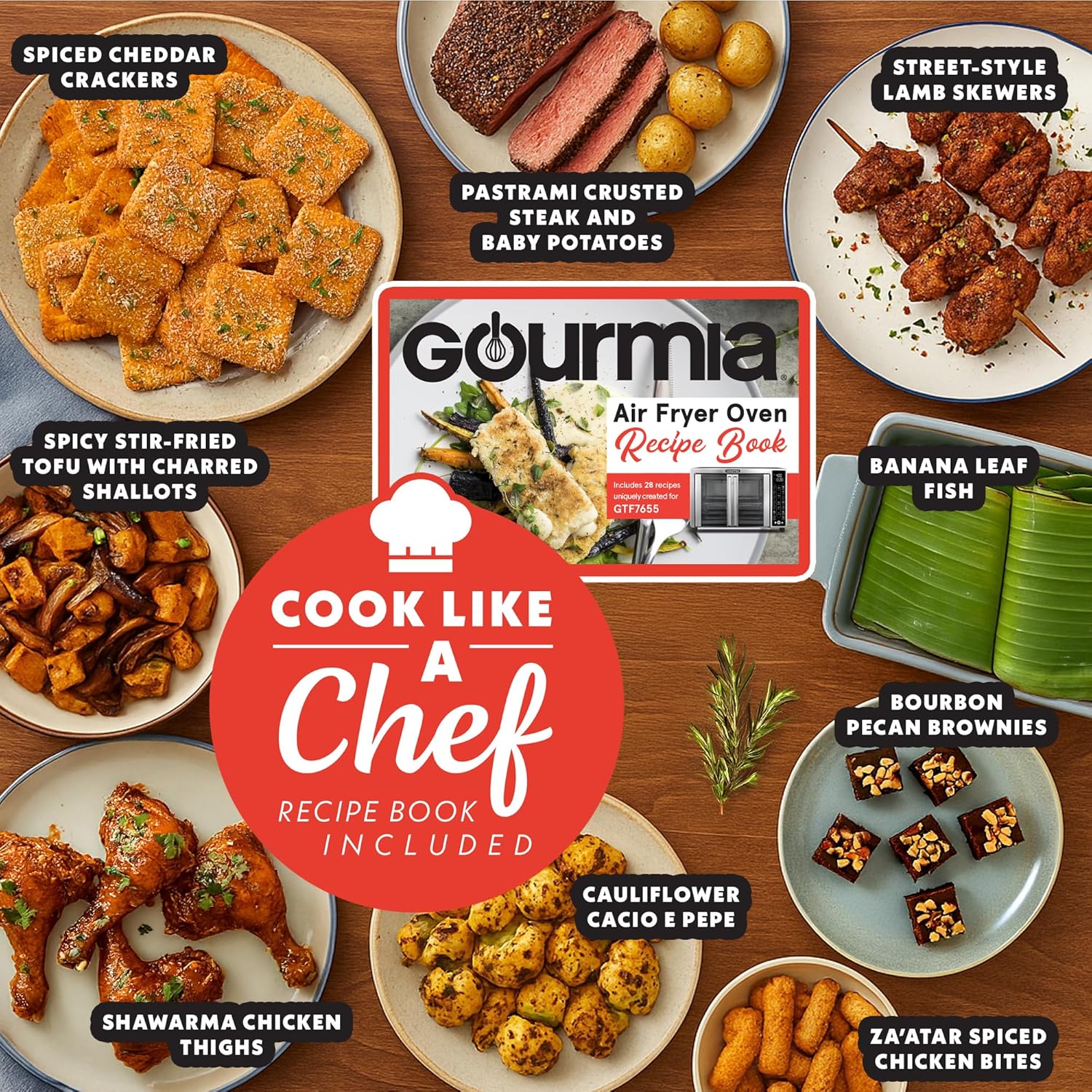 Thumbnail 4 de Gourmia FryFroce 360° 25-Quart Air Fryer