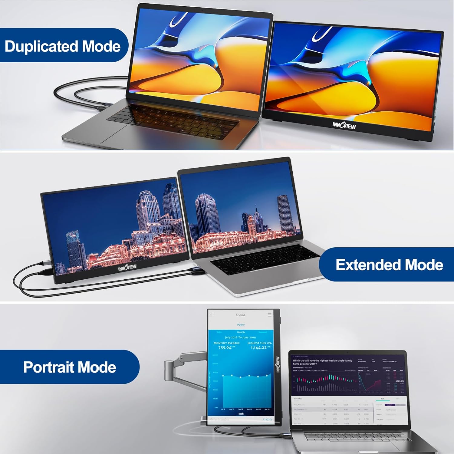 Thumbnail 6 de InnoView Portable Monitor 15.6" 1080P