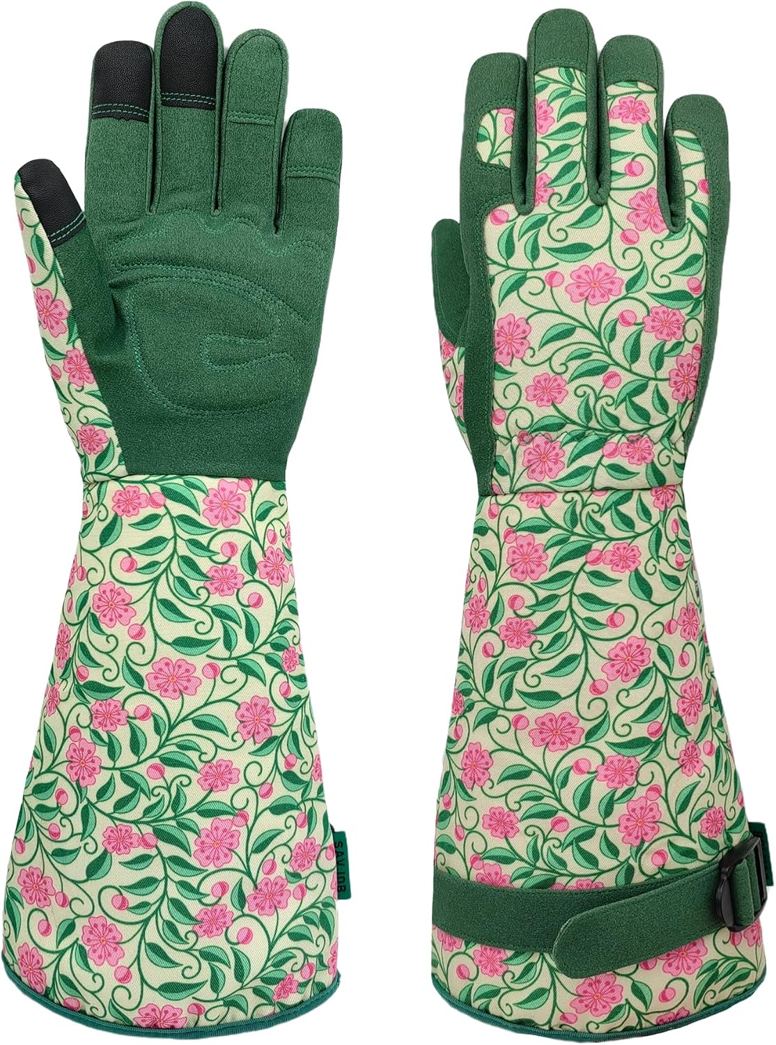 Detalle de SAVJOB Gardening Gloves with Canvas