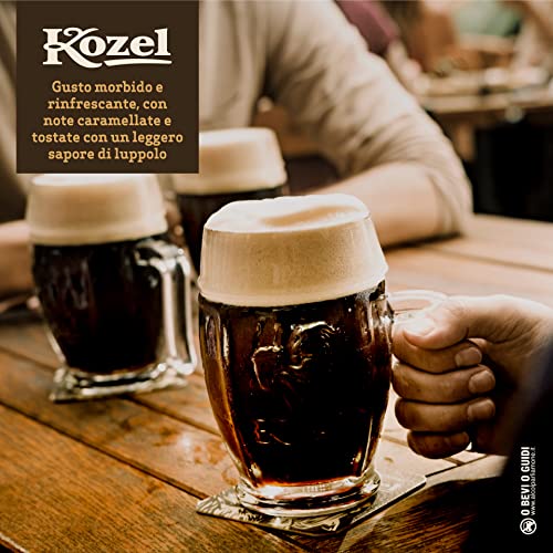 Thumbnail 4 de Kozel Birra Lager Dark in cassa da 20 bottiglie da 50 cl – 10 L, gusto morbido e rinfrescante