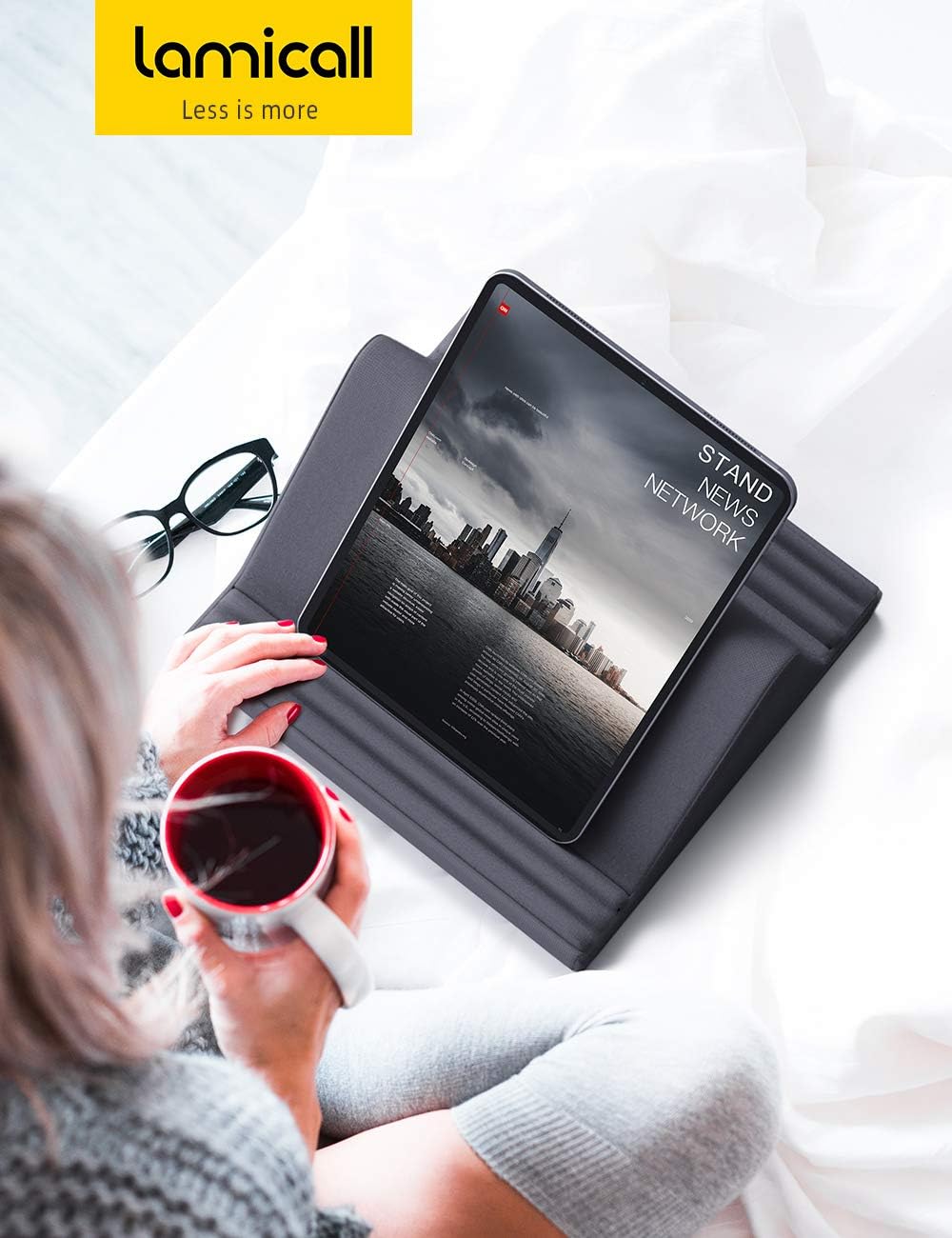 Thumbnail 6 de Lamicall Tablet Pillow Stand (6 Adjustable Angles) for 4–13" Tablets