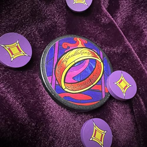 Detalle de Asmodee – LA COMPAGNIA DELL'ANELLO: Trick-Taking Game Collaborativo