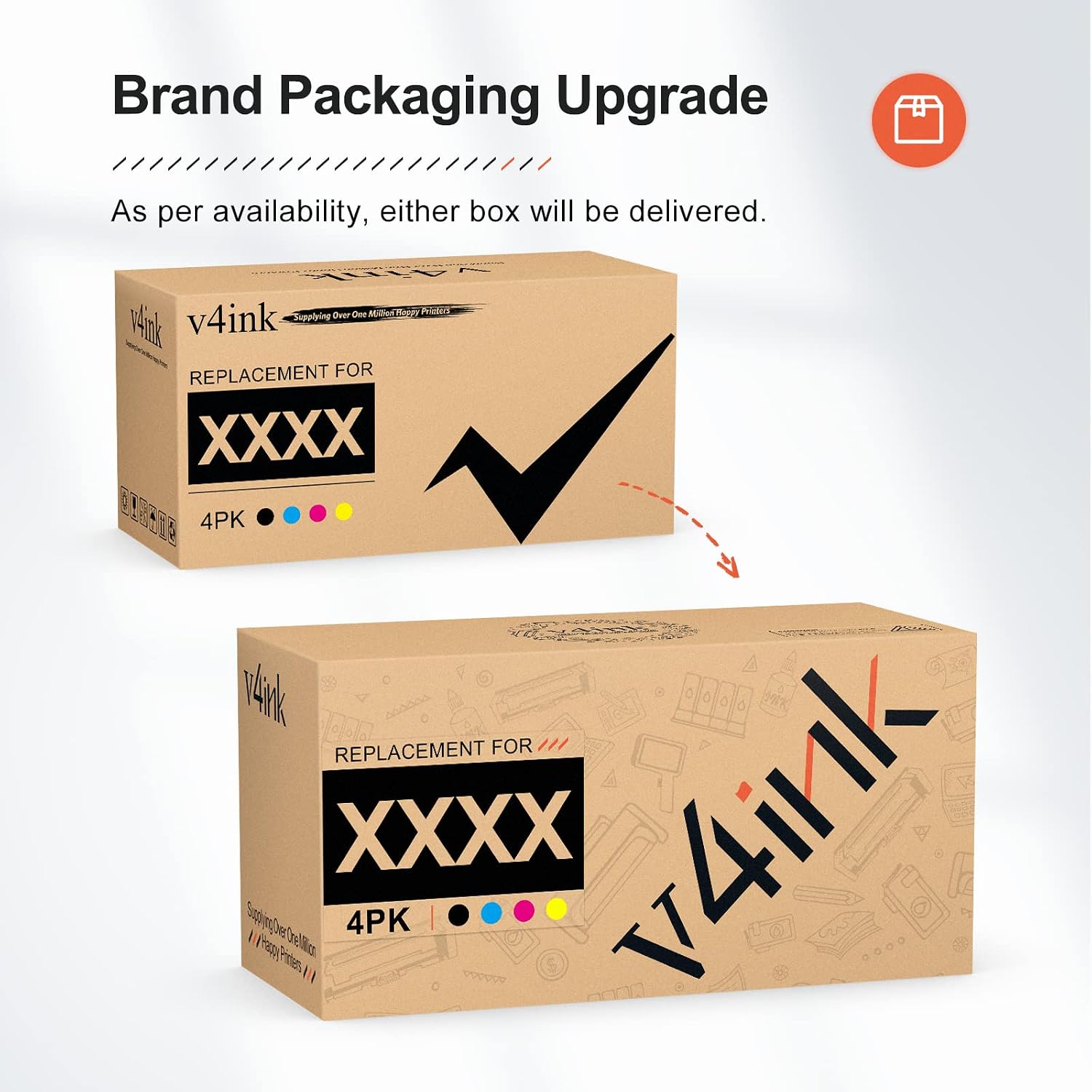 Thumbnail 6 de v4ink TN660 Compatible Black Toner Cartridge 3-Pack for Brother Printers