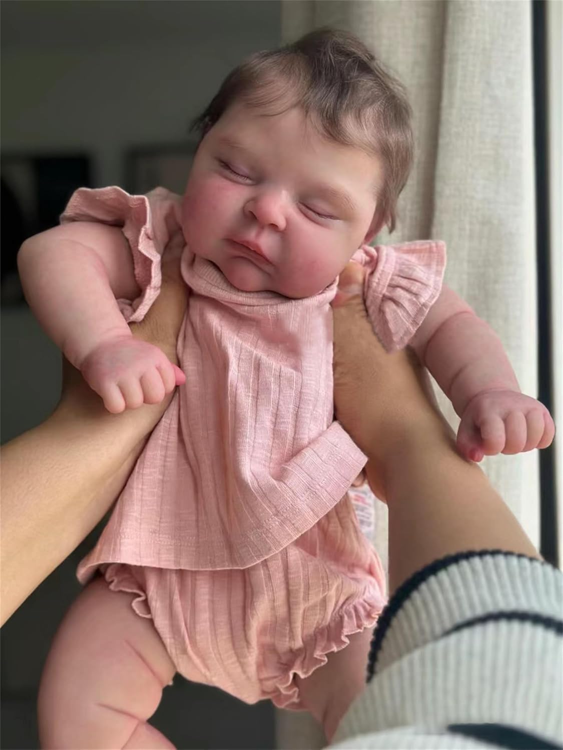 Detalle de TKYFOYS TKYFOYS-7086654 – lalka reborn 20 cali, winylowa, z zamkniętymi oczami