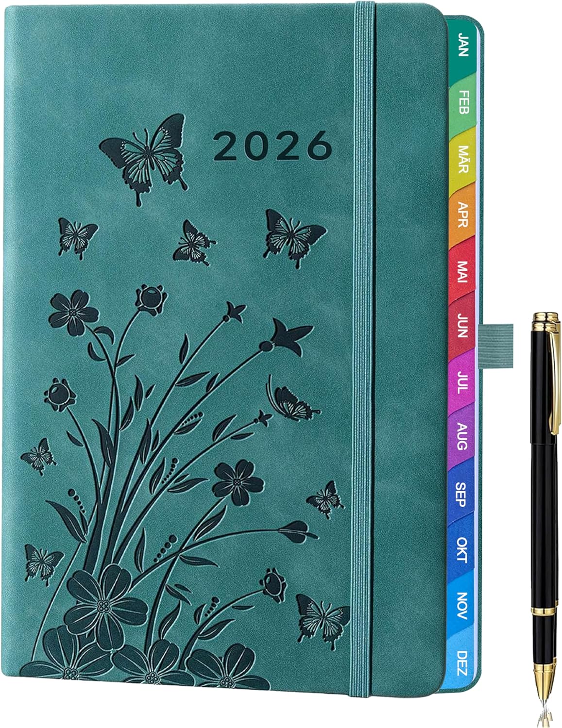 Wochenkalender A5 mit Monatsübersicht 📒