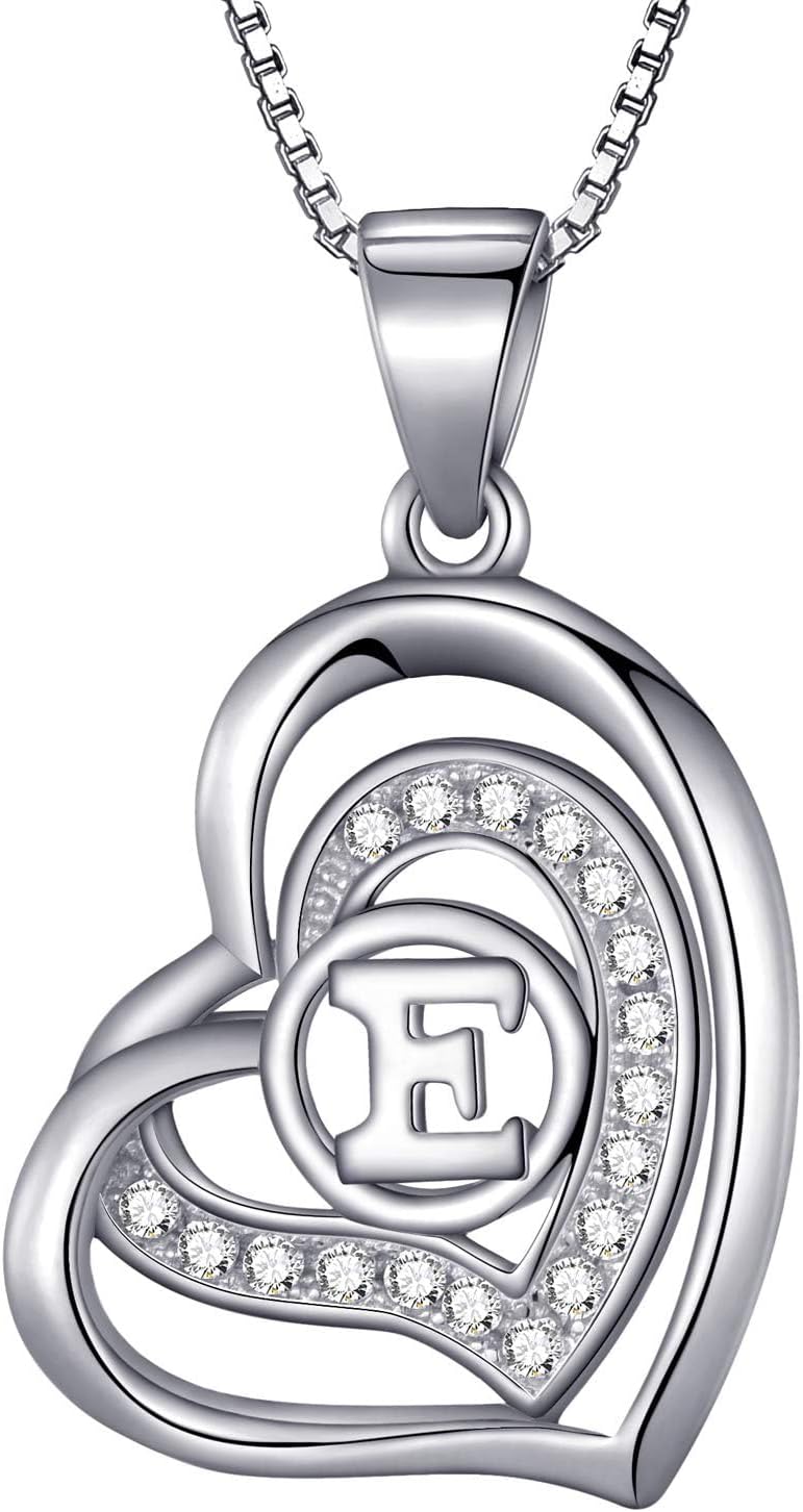 Detalle de Collana cuore con zirconi Morella 925