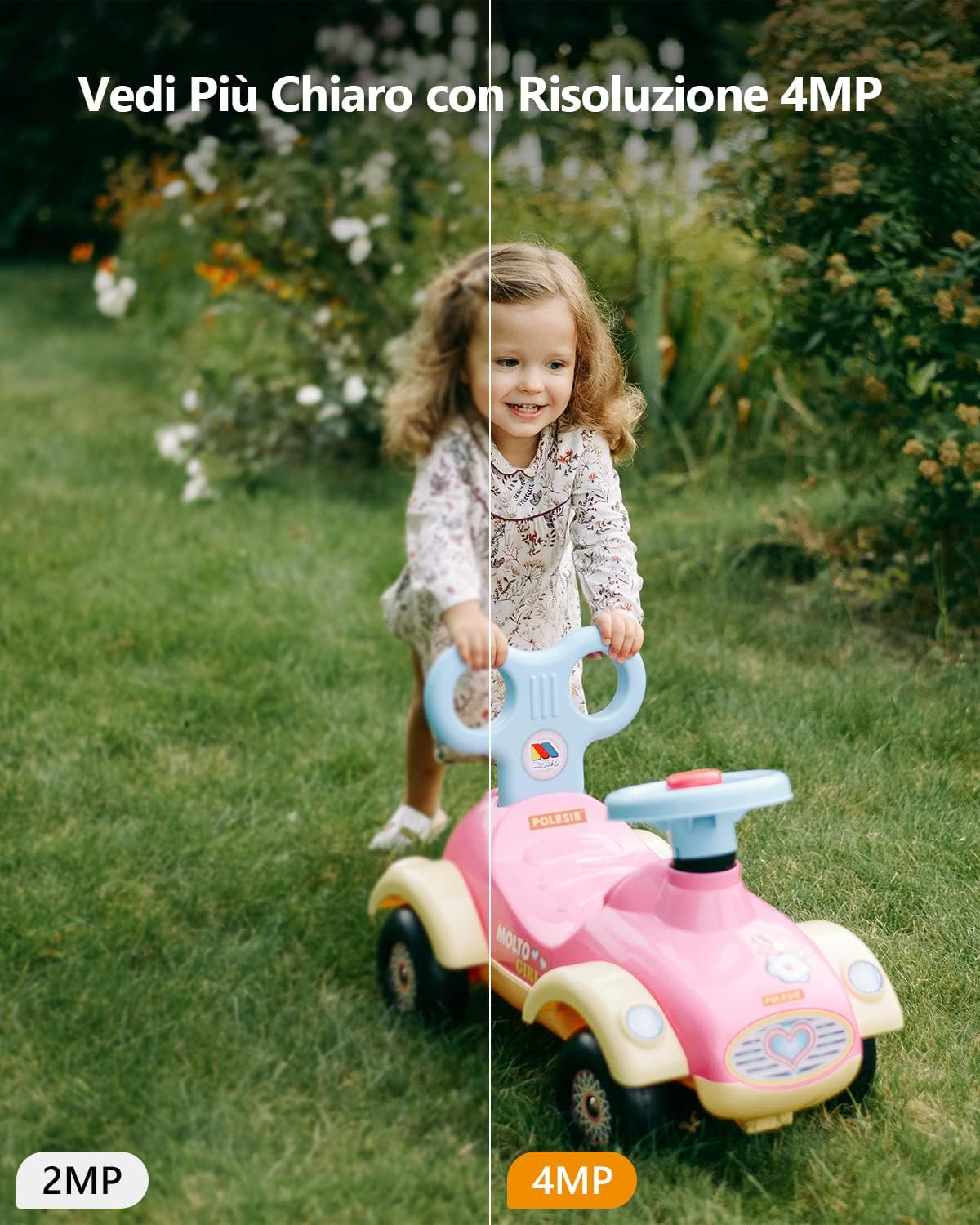 Thumbnail 1 de IMOU 4MP Telecamera Wi‑Fi da esterno: 2,5K, visione notturna a colori e audio bidirezionale