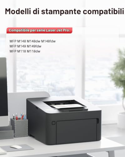 Detalle 2 de Halloya 94A CF294A toner compatibili neri, confezione da 2