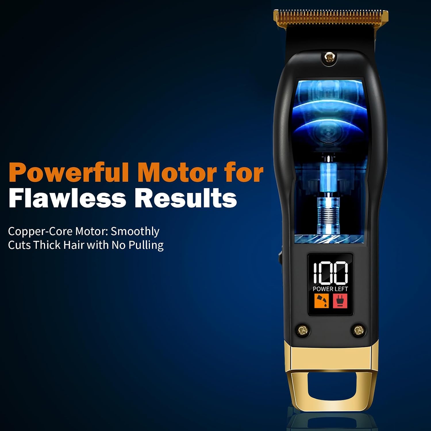 Thumbnail 5 de Elehomyou Beard Trimmer for Men (Rechargeable, Cordless) for Face, Neck & Body Grooming