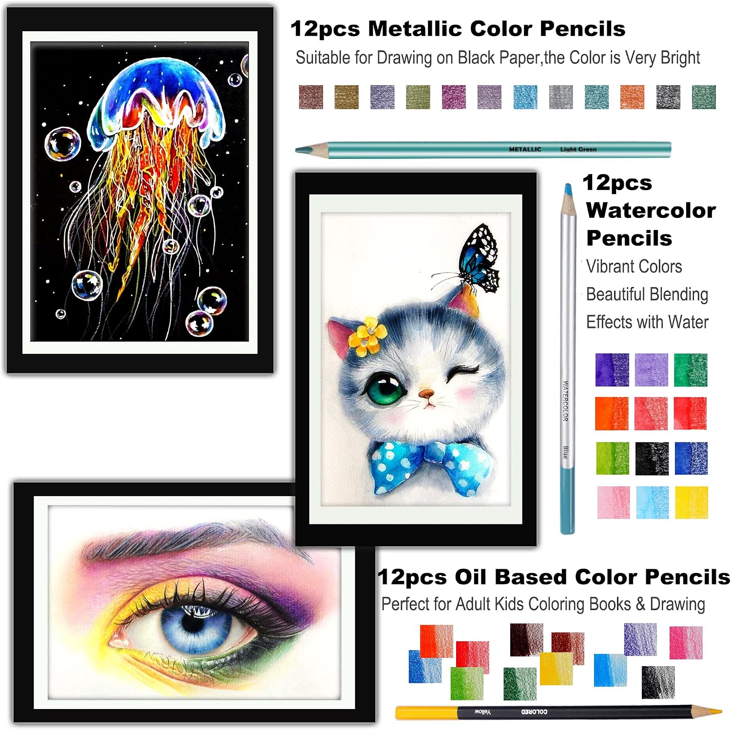 Thumbnail 3 de Kalour 76pc Art Set for Beginners